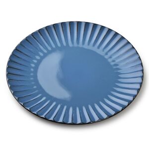 Keramický talíř EVIE 26,5 cm modrý