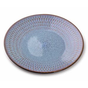 Keramický talíř ERICA 27 cm modro-šedý