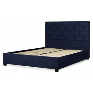 Čalúnená posteľ Honey 140x200 modrá