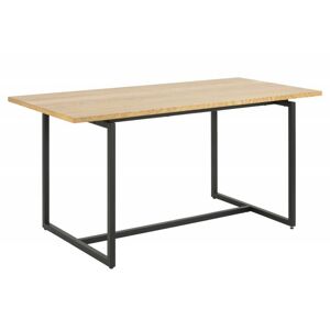 Rozkládací jídelní stůl Dalarna 160-260x75 cm hnědý