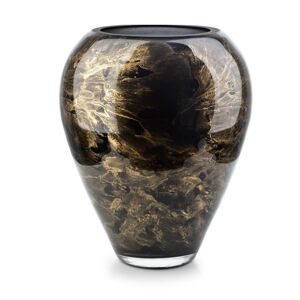 Dekoratívna váza Cristie 33 cm čierny mramor