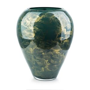 Dekoratívna váza Cristie 33 cm zelený mramor
