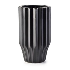 Keramická váza YVONNE 24,5 cm černá