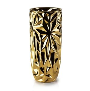 Keramická váza LORELAI 29 cm zlatá