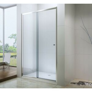 Sprchové dvere MEXEN Apia 150cm strieborné