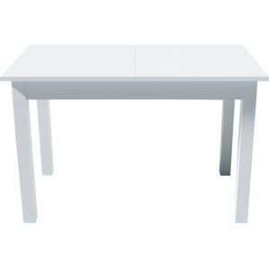 Rozkladací stôl Kevin 120-160cm biely