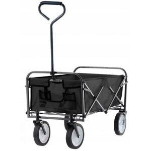 Skládací zahradní vozík Sladan černý