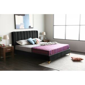 Čalouněná postel Dreamer 160x200 černá