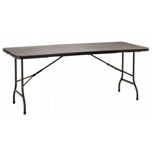 Skládací cateringový stůl PEGGY 180 cm hnědý
