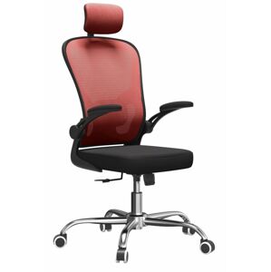 Kancelárska otočná stolička DORY - červená