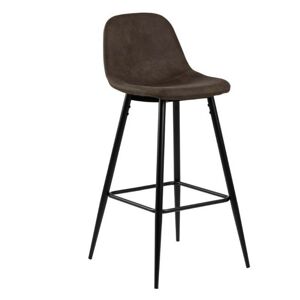 Barová stolička Wilma hnedá/čierna 2