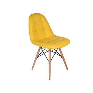 Jedálenská stolička Lyon – žltá