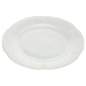 Keramický talíř s plastickým vzorem- 27 cm