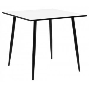 Jedálenský štvorcový stôl Wilma čierny