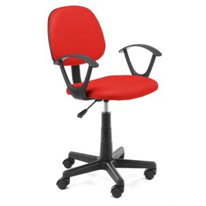Dětská otočná židle FLOR červená