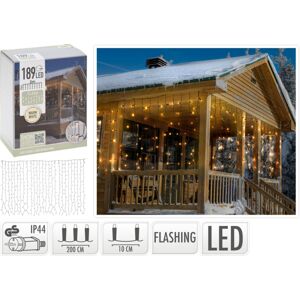 Světelný LED vánoční venkovní závěs KRAP II