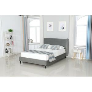 Čalouněná postel Manilla 160x200 šedá