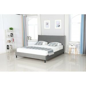 Čalouněná postel Manilla 180x200 šedá