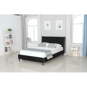 Čalouněná postel Manilla 140x200 černá