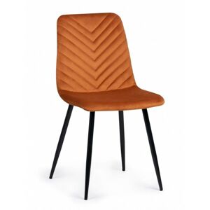 Jídelní židle Giovanni oranžová