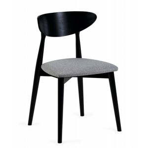 Jídelní židle Diuna černá/šedá