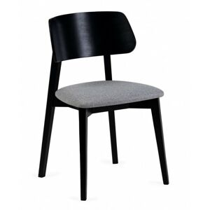 Jídelní židle Sherris černá/šedá