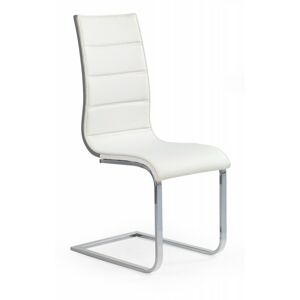Jídelní židle Noma bílá/šedá