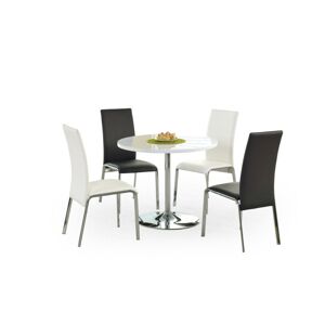 Okrúhly jedálenský stôl Osmar biely