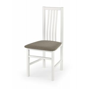 Jedálenská stolička Pavo biela