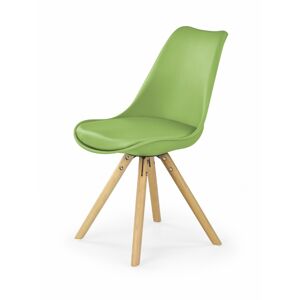 Jedálenská stolička Scan zelená