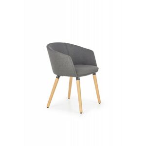 Dizajnová stolička Darja tmavo sivá