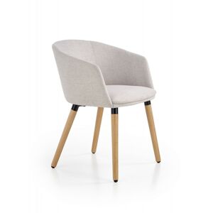 Dizajnová stolička Darja svetlo sivá