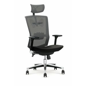 Kancelárska stolička Major 2 čierna/sivá