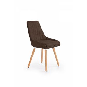 Dizajnová stolička Chrisie hnedá
