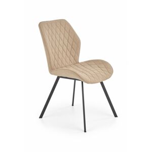 Dizajnová stolička Eviana béžová