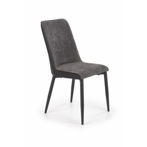 Jedálenská stolička Soal sivá/čierna