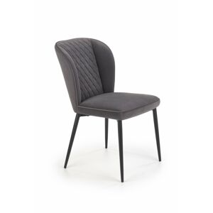 Designová stolička Olivia sivá