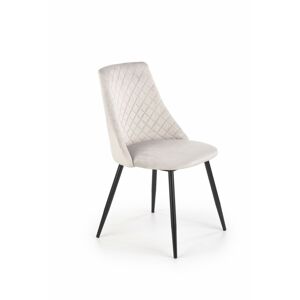 Dizajnová stolička Cylia svetlo sivá