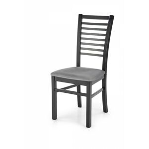 Jedálenská stolička Gery čierna/sivá