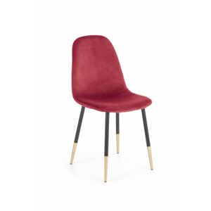 Designová stolička Suzzie tmavo červená