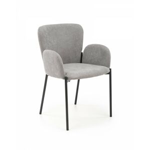 Designová stolička Nabe sivá