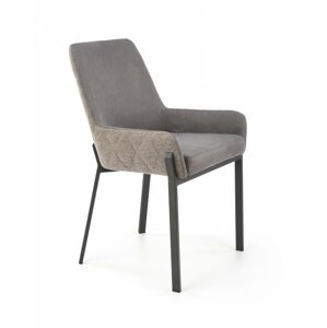Dizajnová stolička Joni sivá/béžová