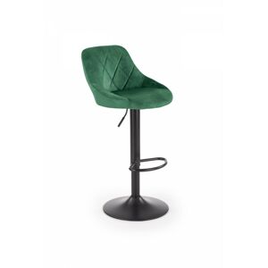 Barová stolička Kody tmavo zelená