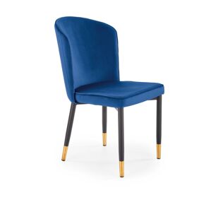 Jedálenská stolička K446 tmavo modrá