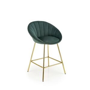 Barová stolička H112 tmavo zelená