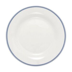 Sada 6 porcelánových talířů Ellinika 26 cm bílé