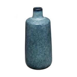 Kameninová váza Flower 24,5 cm modrá