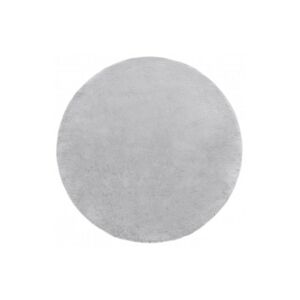 Kulatý koberec Benton shaggy šedý