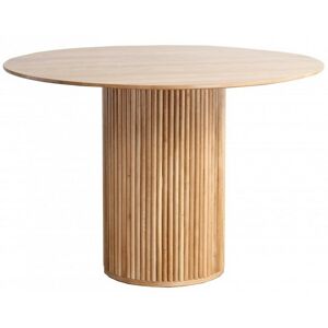 Kulatý jídelní stůl Troya 120 cm dub