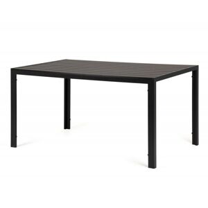 Zahradní stůl Dizu 190 cm černý